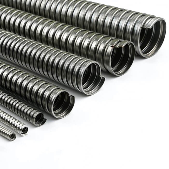 Stainless Steel Flexible Metal Conduit Square Locked