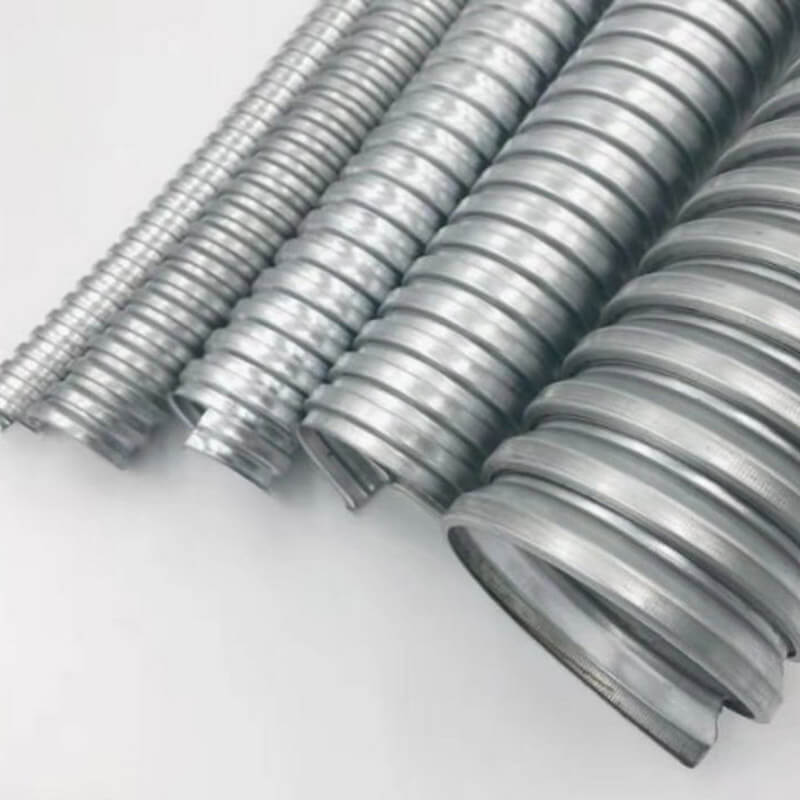 Galvanized Steel Flexible Metal Conduit Square Locked